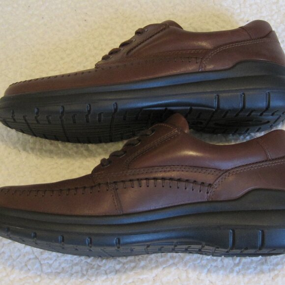 NEW Ecco Seawalker BROWN(RUST) Oiled Leather Men's Shoes Size EU 42(US 8-8.5) - Picture 9 of 13